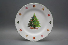 Flacher Teller 28cm Verona Christmas Tree JZL