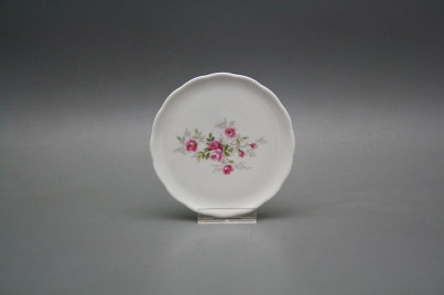 Glasuntersetzer 10cm Rokoko Rosarote Rosen BB č.1