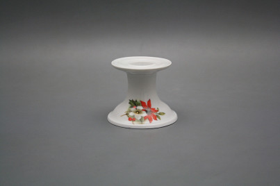 Kerzenständer 6,5cm Rokoko Weihnachtsstern BB č.1
