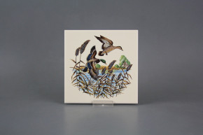 Fliese 15x15cm Wildente hellbeige matt
