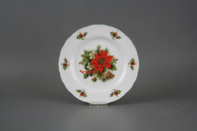 Dessertteller 19cm Ofelie Weihnachtsstern FZL č.1