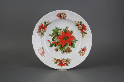 Tiefer Teller 24cm Opera Weihnachtsstern FBB č.1