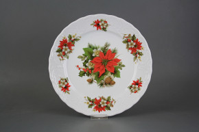 Flacher Teller 26cm Opera Weihnachtsstern FBB