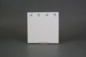 Fliese 15x15cm Vergissmeinnicht Streuer K weiß matt