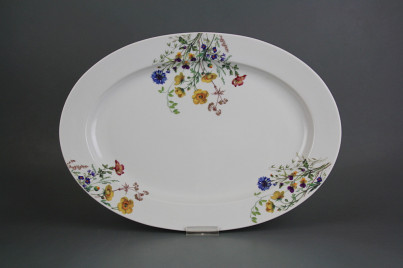Oval 36cm Nina Blumenwiese Motiv B CBB č.1