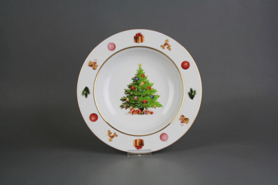 Tiefer Teller 22cm Nina Christmas Tree JGL č.1