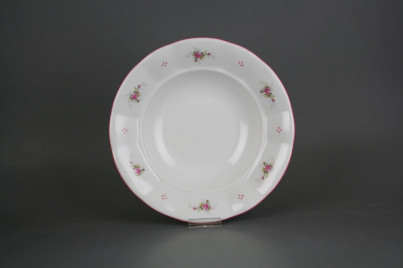 Tiefer Teller 24cm Benedikt Rosarote Rosen R4T ARL č.1