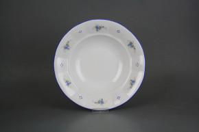 Tiefer Teller 24cm Benedikt Hellblaue Rosen A4T AAL