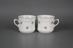 Perlen-Kaffeetasse klein 0,26l Streublümchen GL