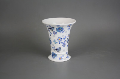 Vase15cm Blue Bird Garden č.1