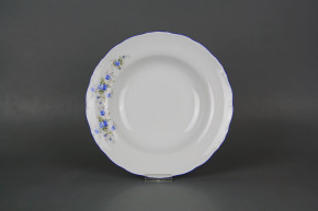 Tiefer Teller 23cm Ofelie Hellblaue Rosen HAL