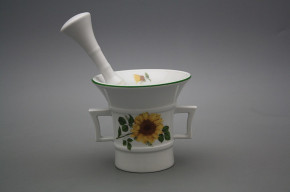 Mörser mit Stössel Sonnenblumen ZL