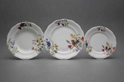 Tellerset Alaska Blumenwiese 36teiliges CBB č.1