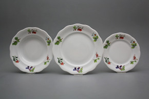 Tellerset Alaska Waldbeeren 12teiliges ABB