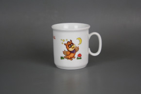 Tasse Gaston 0,22l Lila Eule BB