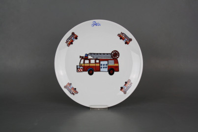 Flacher Teller 21cm Coup Feuerwehrmänner BB č.1