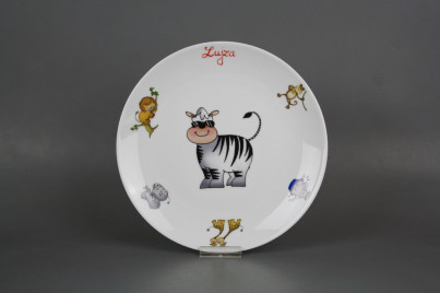 Flacher Teller 21cm Coup Zebra BB č.1