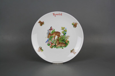 Flacher Teller 21cm Coup Fawn BB č.1