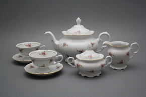 Teeset Alaska Rosarote Rosen 15teiliges GL