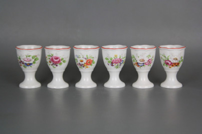 Eierbecher Rokoko Meissen Bouquet CL č.1