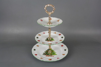 Dreistöckige Etagere Ofelie Christmas Tree JZL č.1