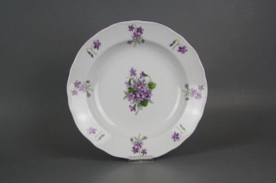 Tiefer Teller 24cm Rokoko Veilchen JFL č.1