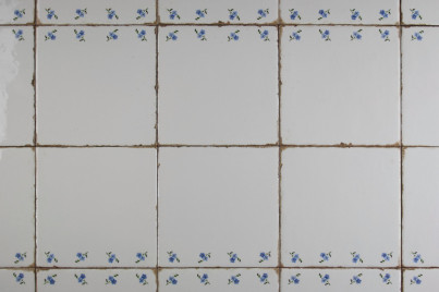 Forli Blanco Wandfliese 15x15cm Vergissmeinnicht Streuer K č.1