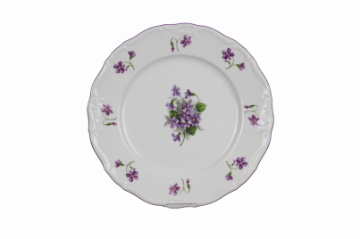 Flacher Teller 25cm Marie Louise Veilchen JFL č.1
