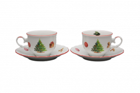 Teetasse 0,18l und Untertasse Ofelie Christmas Tree CL Teetasse 0,18l und Untertasse Ofelie Christmas Tree CL