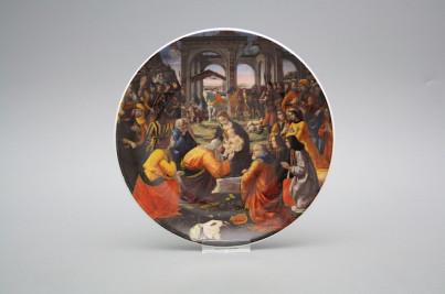 Hängeteller 19cm Adorazione dei Magi C - Filippino Lippi č.1